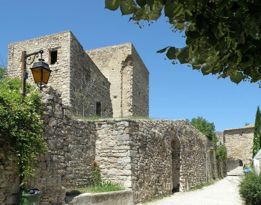Le Mazet Sainte-Jalle, Piscine Chauffee, Jardin Clos, Barbecue En Baronnies Provencales Экстерьер фото