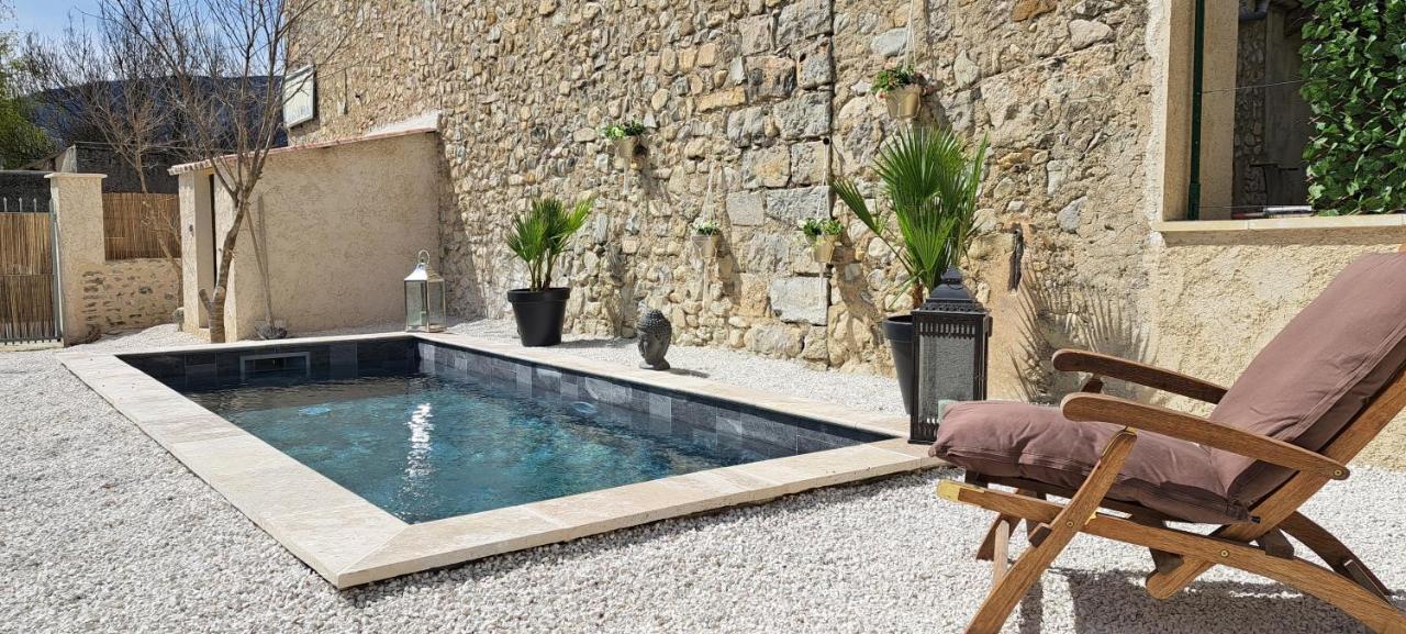 Le Mazet Sainte-Jalle, Piscine Chauffee, Jardin Clos, Barbecue En Baronnies Provencales Экстерьер фото